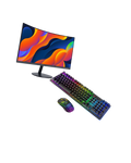 NeonRigLabs Monitor, Keyboard & Mouse Bundle