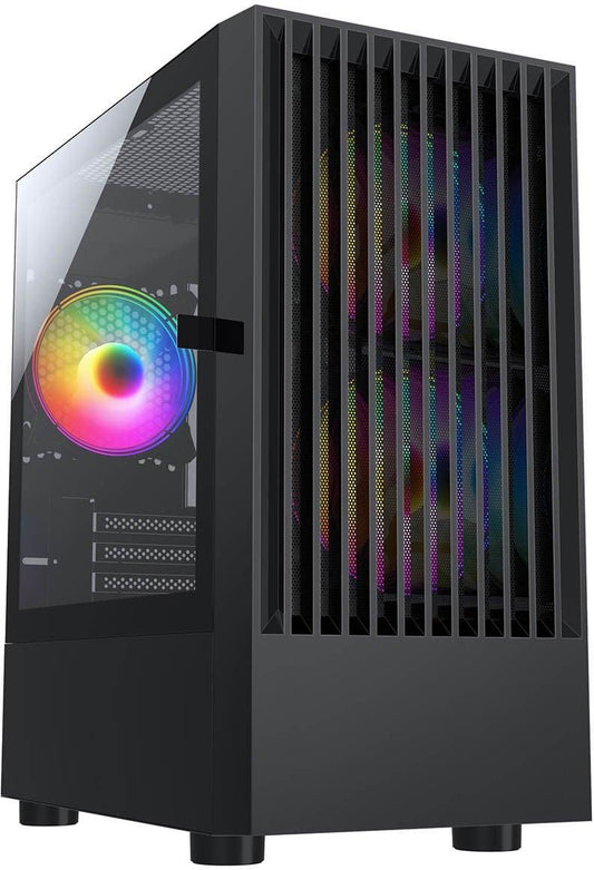 ⚡ NeonRigLabs AM4 Budget – Ryzen 5 4500 × Intel Arc A750 ⚡