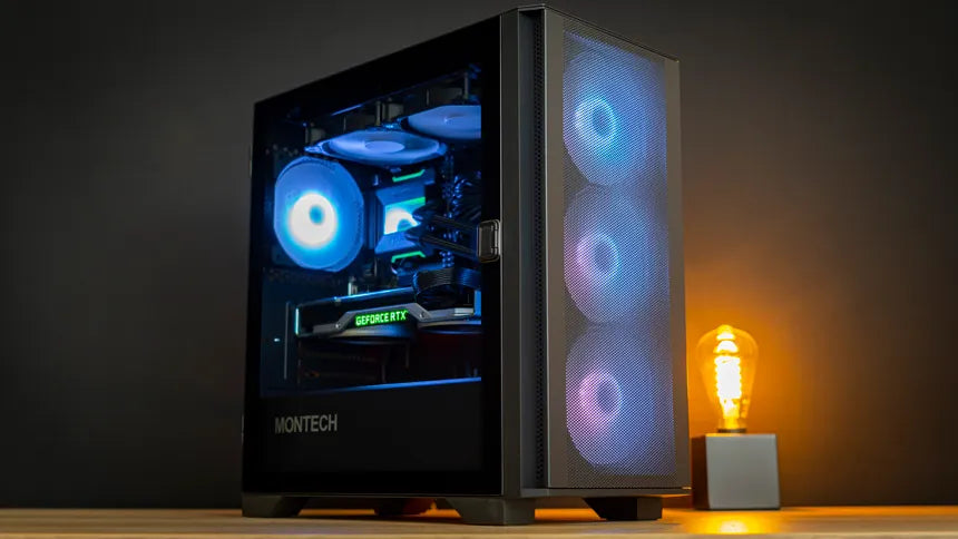 Custom Gaming PC – Ryzen 5 5600 + ASRock Challenger B580 12GB | NeonRigLabs Build